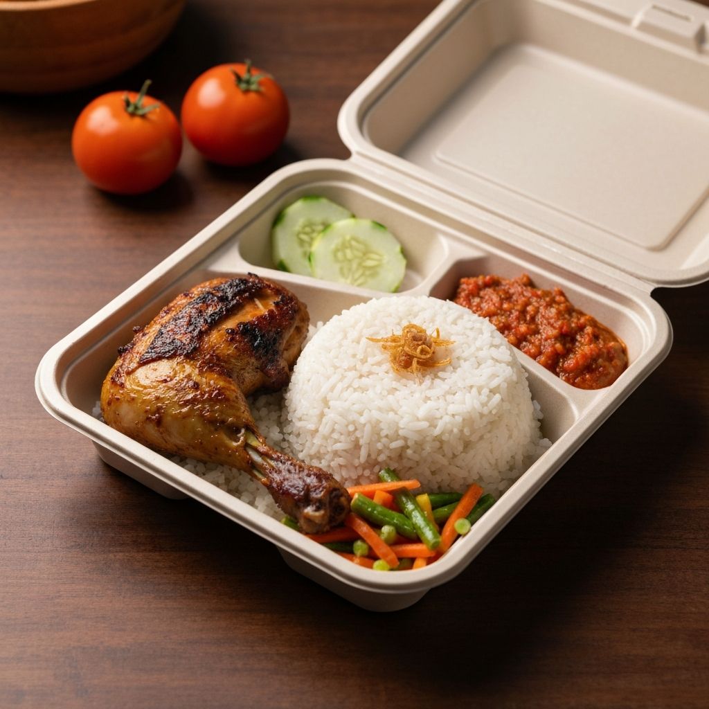 Nasi Kotak Ayam Bakar